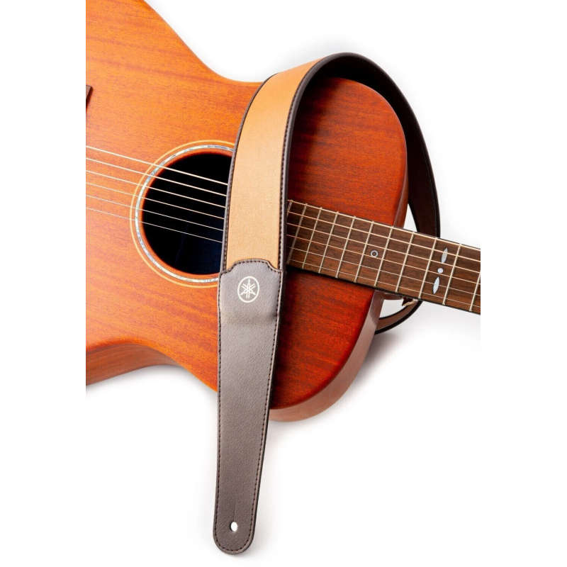 Yamaha PERFORMER LB Light Brown - Pasek do gitary - 6 - Pasy, paski - Pasek gitarowy odpowiedni zarówno do gitary akustycznej, j