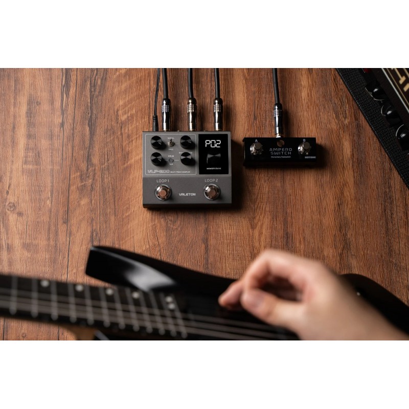 Valeton VLP-200 Multi Sampler Looper - 9 - Efekty Loop - Looper do gitary Valeton VLP-200 Multi Sampler . Pedał efektów dla gita