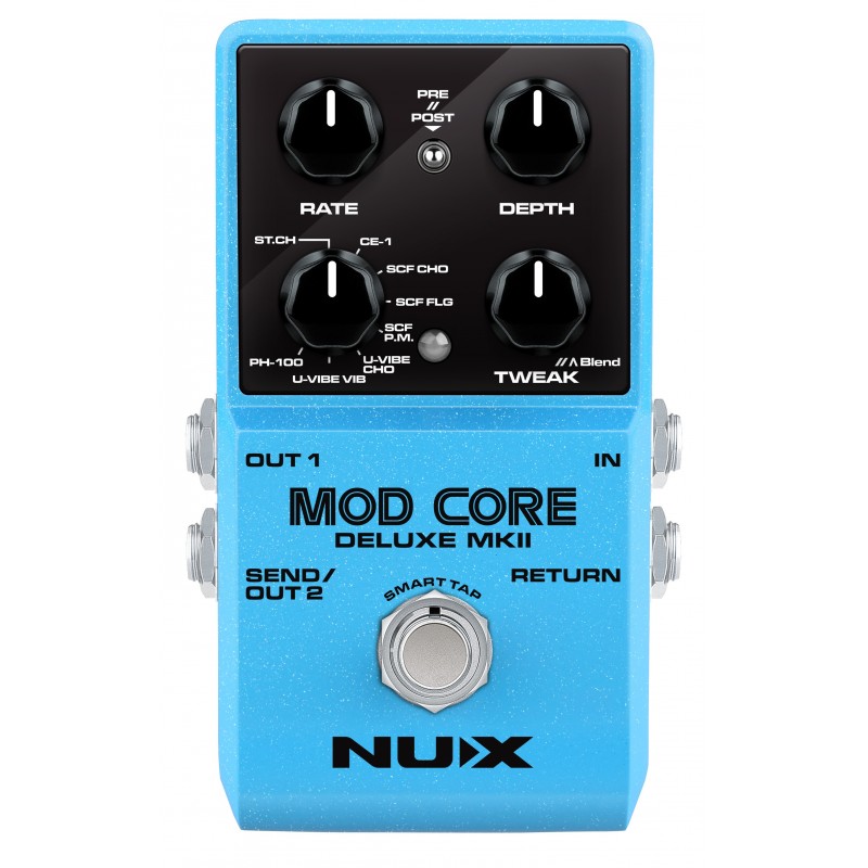 NUX Mod Core Deluxe MKII - Efekt gitarowy Chorus Flanger Vibrato - 1 - Efekty Chorus - 