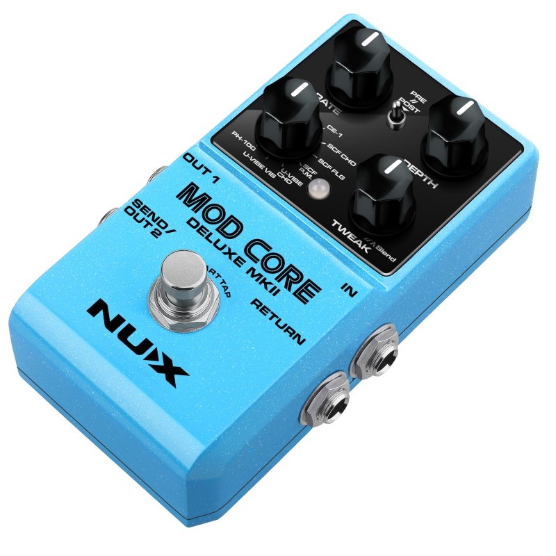 NUX Mod Core Deluxe MKII - Efekt gitarowy Chorus Flanger Vibrato - 6 - Efekty Chorus - 