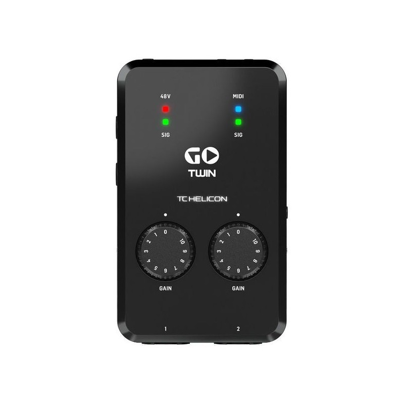 TC Helicon Go Twin - interfejs audio, midi