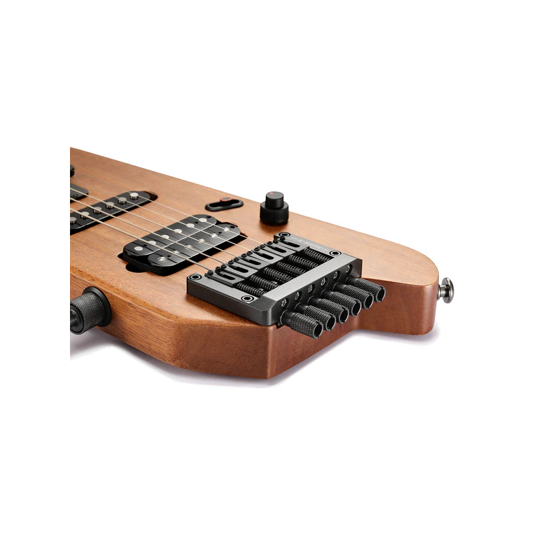 Donner HUSH-X Natural Gitara elektryczna - 3 - Gitary elektryczne - Gitara elektryczna Donner HUSH-X to przenośna konstrukcja be