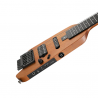 Donner HUSH-X Natural Gitara elektryczna - 4 - Gitary elektryczne - Gitara elektryczna Donner HUSH-X to przenośna konstrukcja be