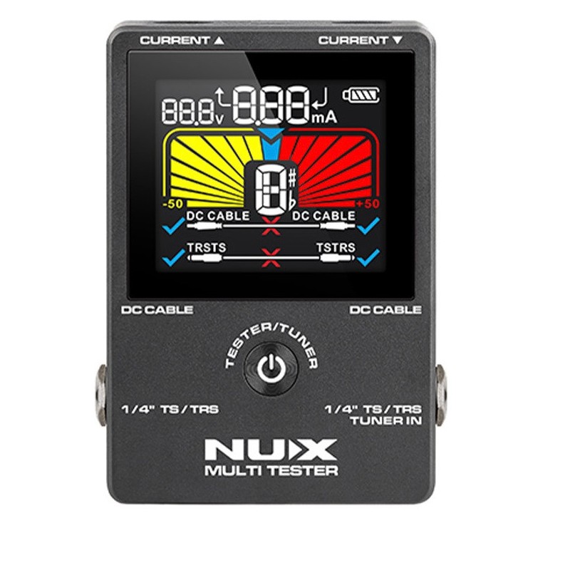 NUX NMT-1 - Tester kabli - 1 - Pomiary i testowanie - NUX NMT-1 Multi Tester to zaawansowane narzędzie do diagnozy i pomiarów sy