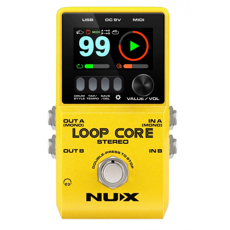 NUX Loop Core Stereo - efekt gitarowy, looper gitarowy - 1 - Efekty Loop - NUX Loop Core Stereo to looper następnej generacji. P
