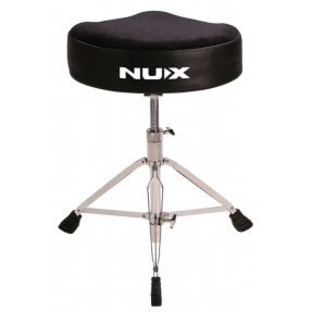 NUX Drum Throne - Stołek perkusyjny - 1 - Stołki dla perkusisty - Stołek perkusyjny z ergonomicznie ukształtowaną powierzchnią s