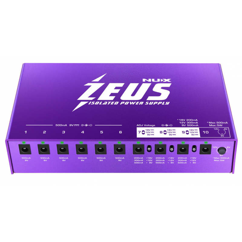 NUX ZEUS - zasilacz do efektów gitarowych - 1 - Akcesoria gitarowe - 