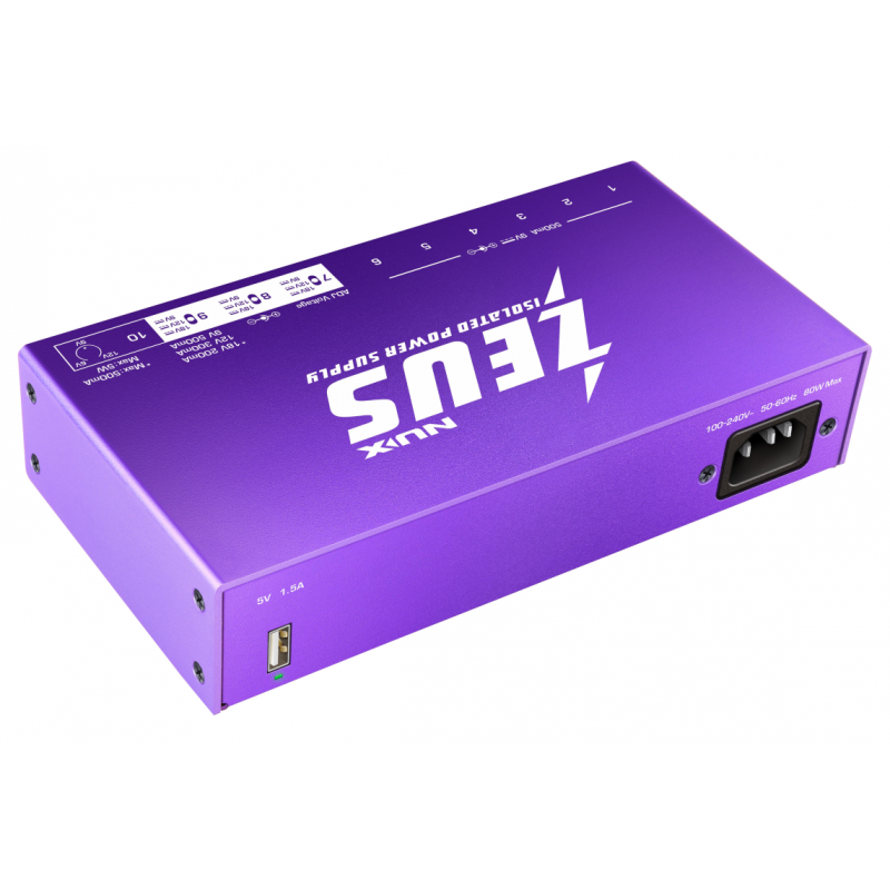 NUX ZEUS - zasilacz do efektów gitarowych - 7 - Akcesoria gitarowe - 