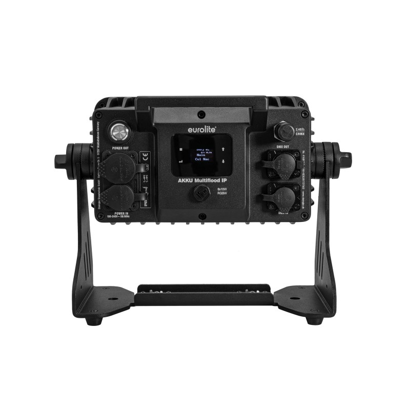 Eurolite AKKU Multiflood IP 8x10W RGBW Wash CRMX - Panel oświetleniowy LED