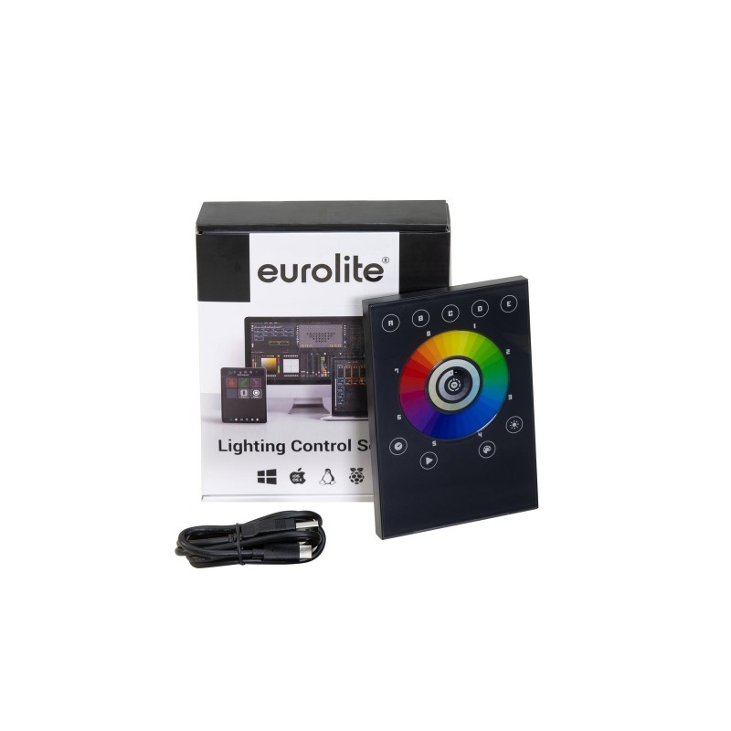 Eurolite TOUCH-512 - Sterownik ścienny DMX