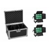 Eurolite 2x LED CLS-9 QCL RGB/WW 9x7W - Zestaw oświetleniowy