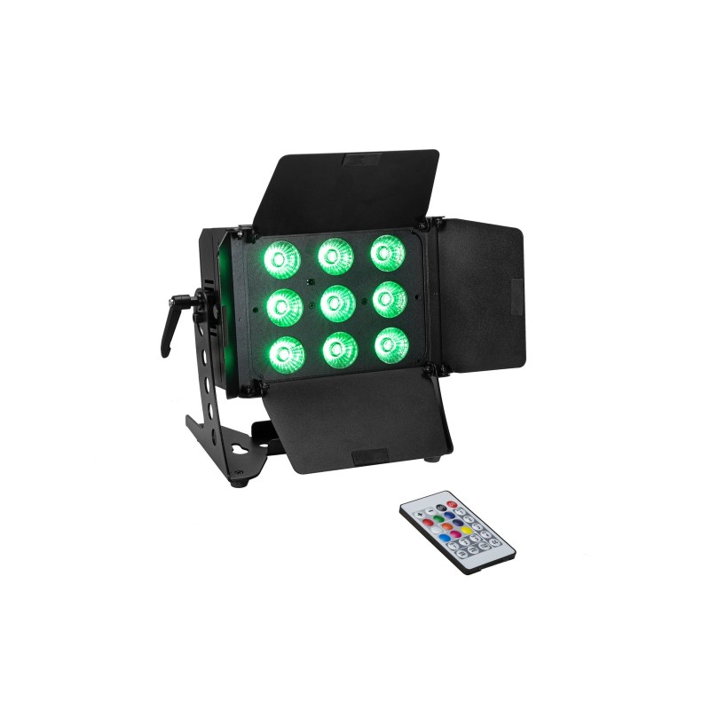 Eurolite 2x LED CLS-9 QCL RGB/WW 9x7W - Zestaw oświetleniowy
