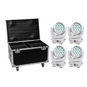 Eurolite 4x LED TMH-X4 WH - Zestaw oświetleniowy