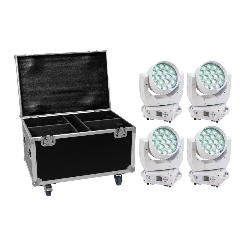 Eurolite 4x LED TMH-X4 WH - Zestaw oświetleniowy