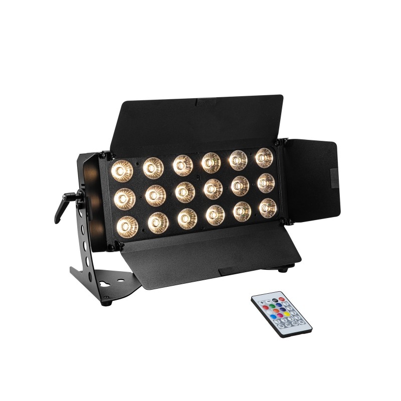 Eurolite 4x LED CLS-18 QCL RGB/WW 18x7W - Zestaw oświetleniowy
