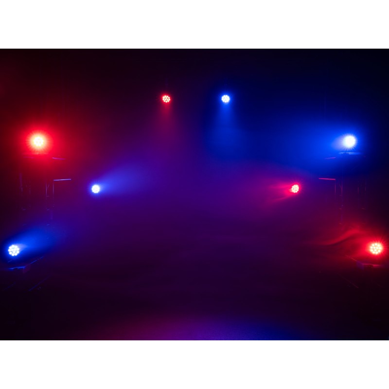 Eurolite 4x LED PARty Spot Silent RGB/WW - Zestaw oświetleniowy