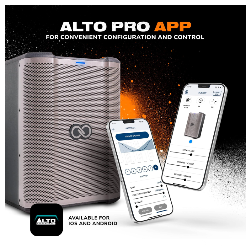Alto Professional Sheeran Busker - Przenośny system PA - 11 - Kolumny z własnym zasilaniem - Alto Professional Sheeran Busker to