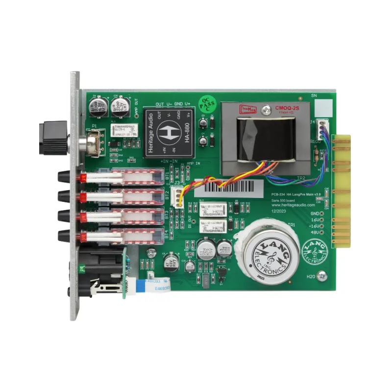 Heritage Audio LANG 312L - Przedwzmacniacz do perkusji i gitar - 4 - Preampy - Przedwzmacniacz w stylu NY do perkusji i gitar w 