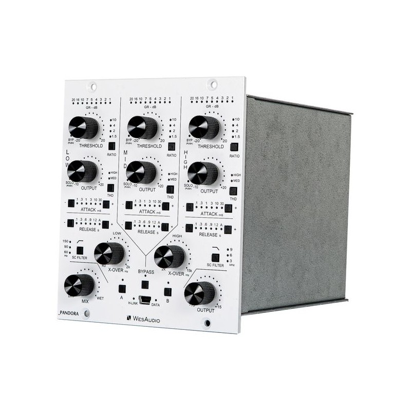 WES Audio Pandora - Kompresor Multi-band - 3 - Kompresory studyjne - Kompresor Multi-band wielopasmowy. Z cyfrowym przywołaniem 