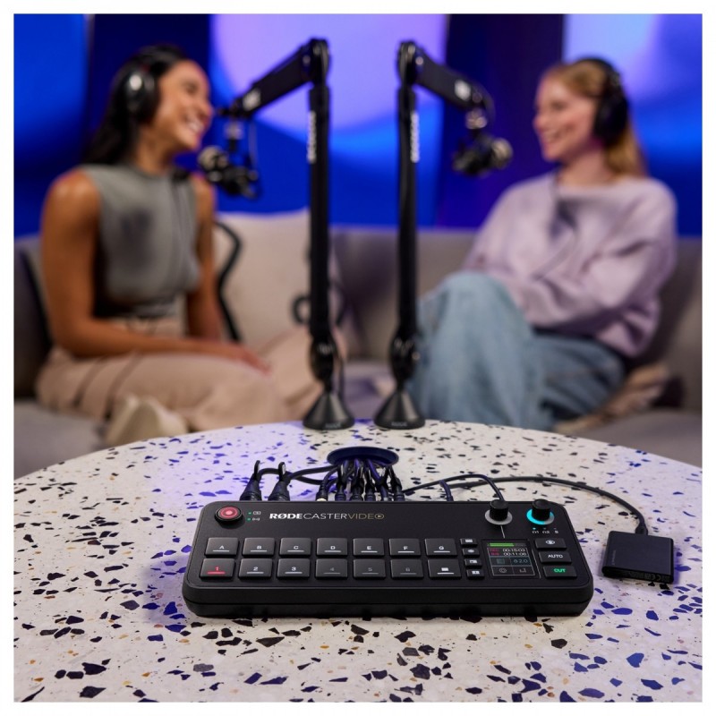 Rode Rodecaster Video - mikser audio i video - 10 - Miksery i Powermiksery - Rewolucyjny mikser audio i video, 4 wejścia HDMI, 2