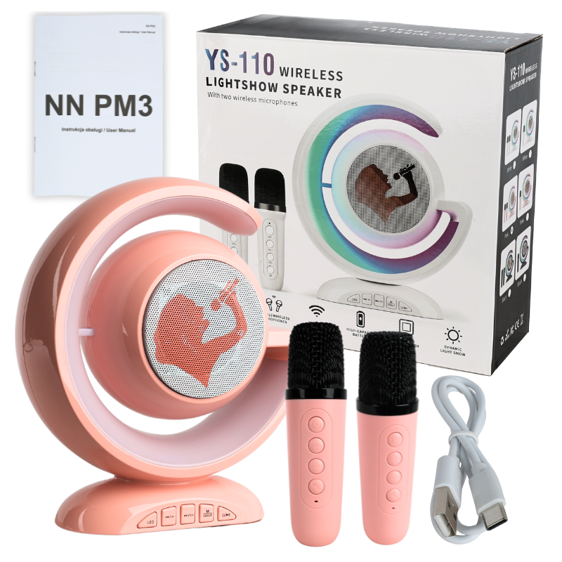 NN PM3 - Bezprzewodowy przenośny zestaw karaoke