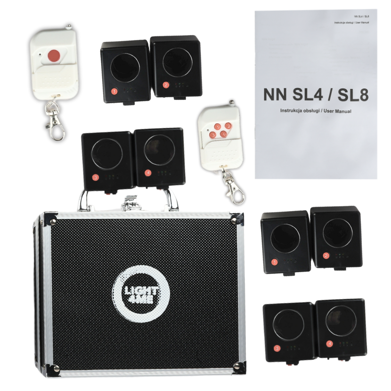NN SL8 - Bezprzewodowy system do zdalnego odpalania fontann iskier