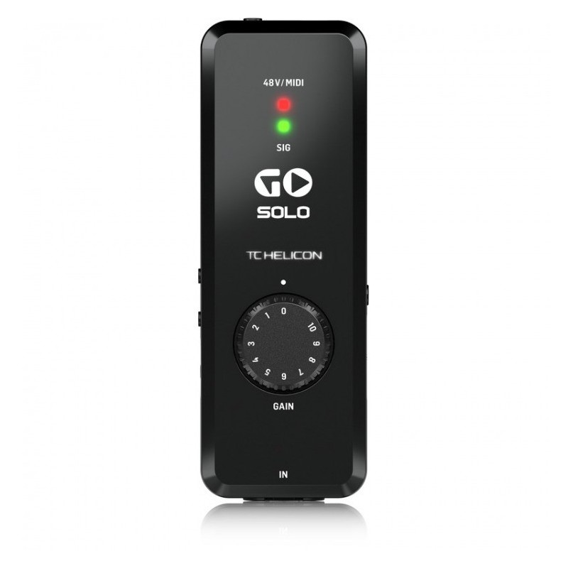 TC Helicon GO Solo - interfejs audio