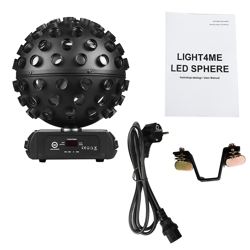 Light4Me LED SPHERE 5x18W RGBWA-UV - Efekt świetlny LED