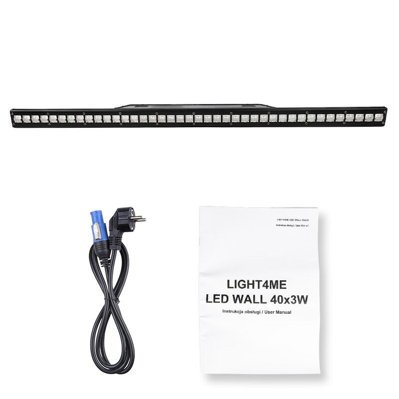 Light4Me LED WALL 40x3W RGB - Listwa oświetleniowa belka LED