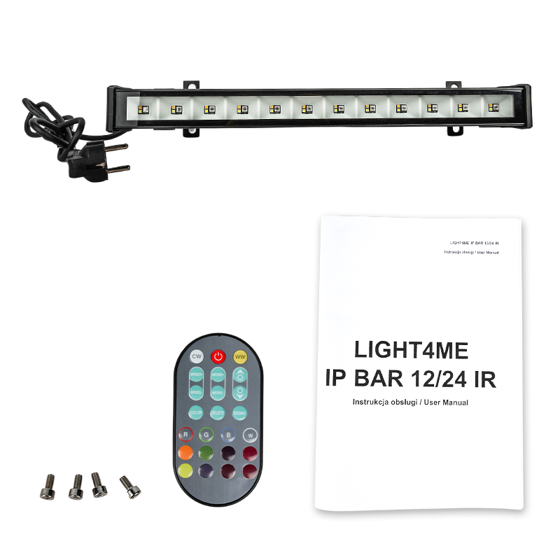 Light4Me IP BAR 12 IR - Listwa oświetleniowa belka LED IP65