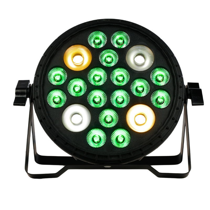 Light4Me MULTIPAR 416 RGB-UV+WW/CW - Reflektor sceniczny oświetlenie LED