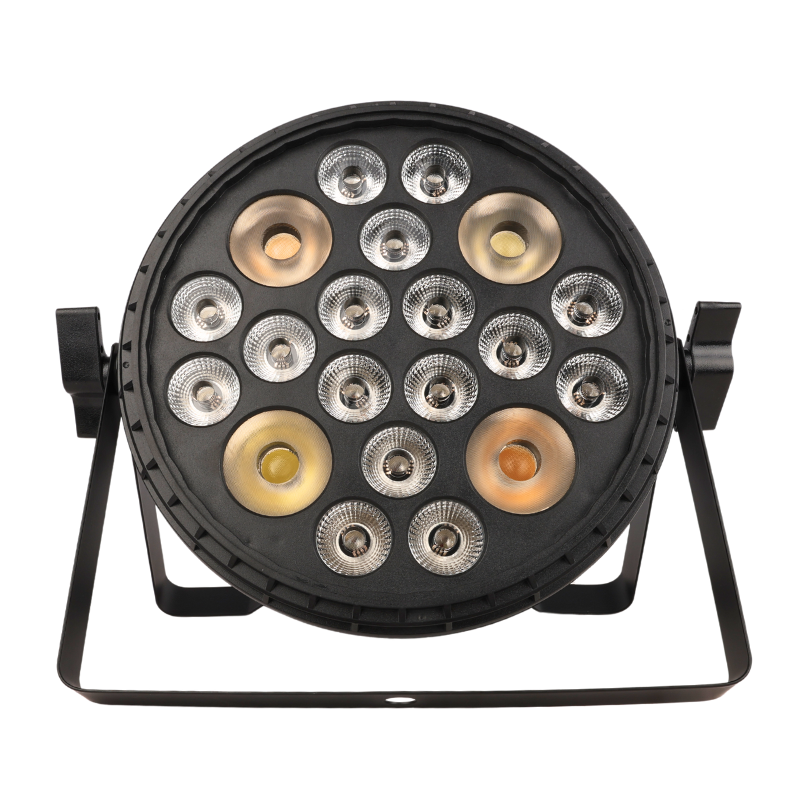 Light4Me MULTIPAR 416 RGB-UV+WW/CW - Reflektor sceniczny oświetlenie LED