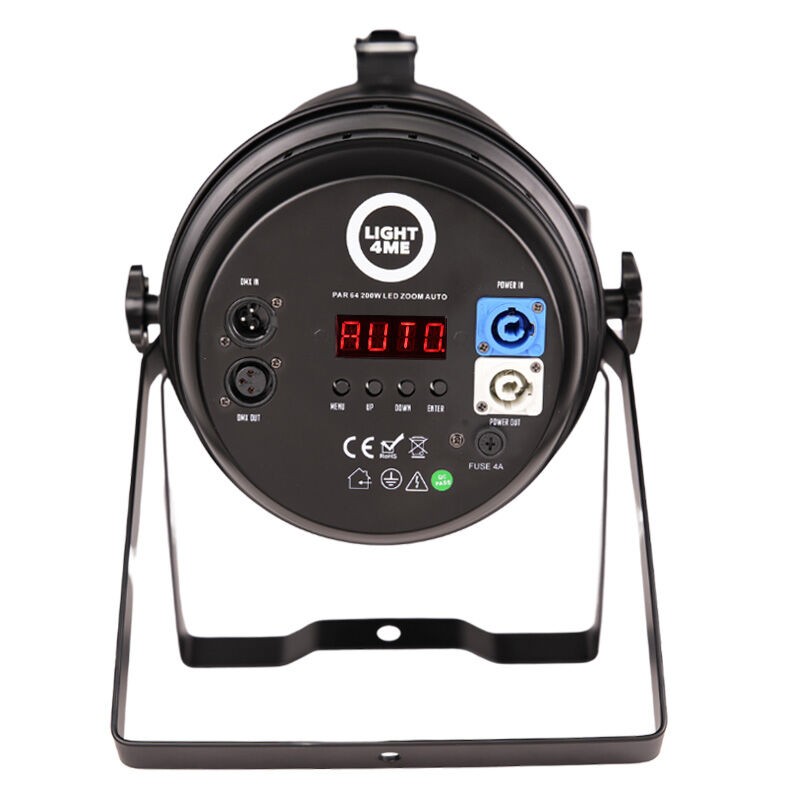 Light4Me PAR 64 200W LED ZOOM AUTO - Reflektor sceniczny oświetlenie teatralne
