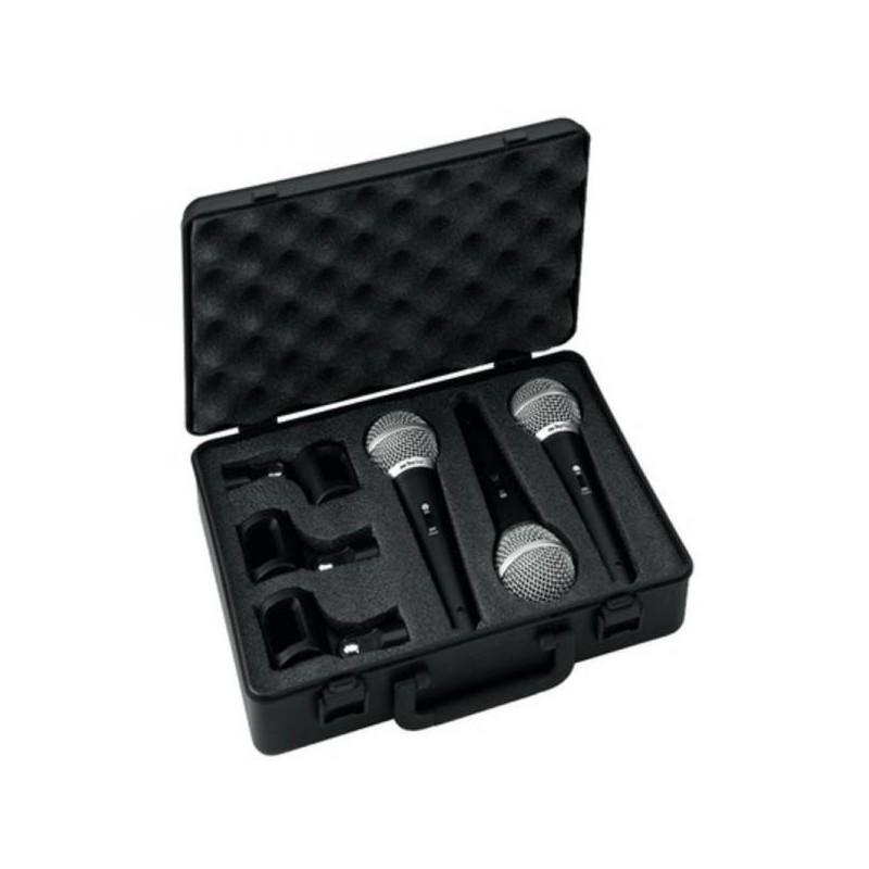 IMG STAGE LINE DM-3SET - zestaw mikrofonów dynamicznych