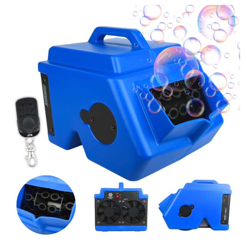 Light4Me BUBBLE BLUE DOUBLE - Wytwornica baniek mydlanych