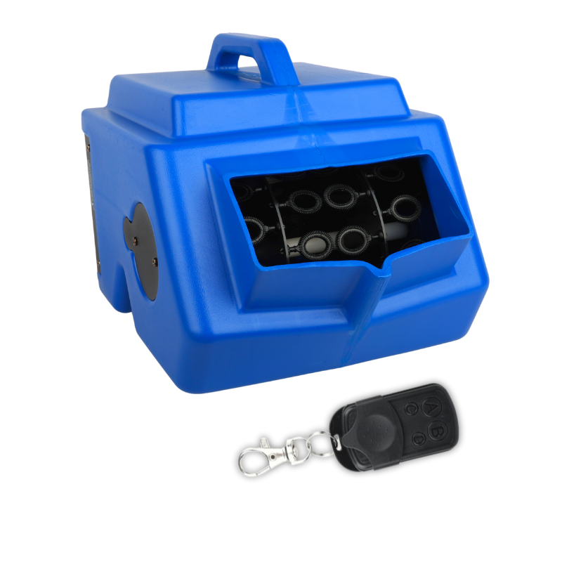 Light4Me BUBBLE BLUE DOUBLE - Wytwornica baniek mydlanych