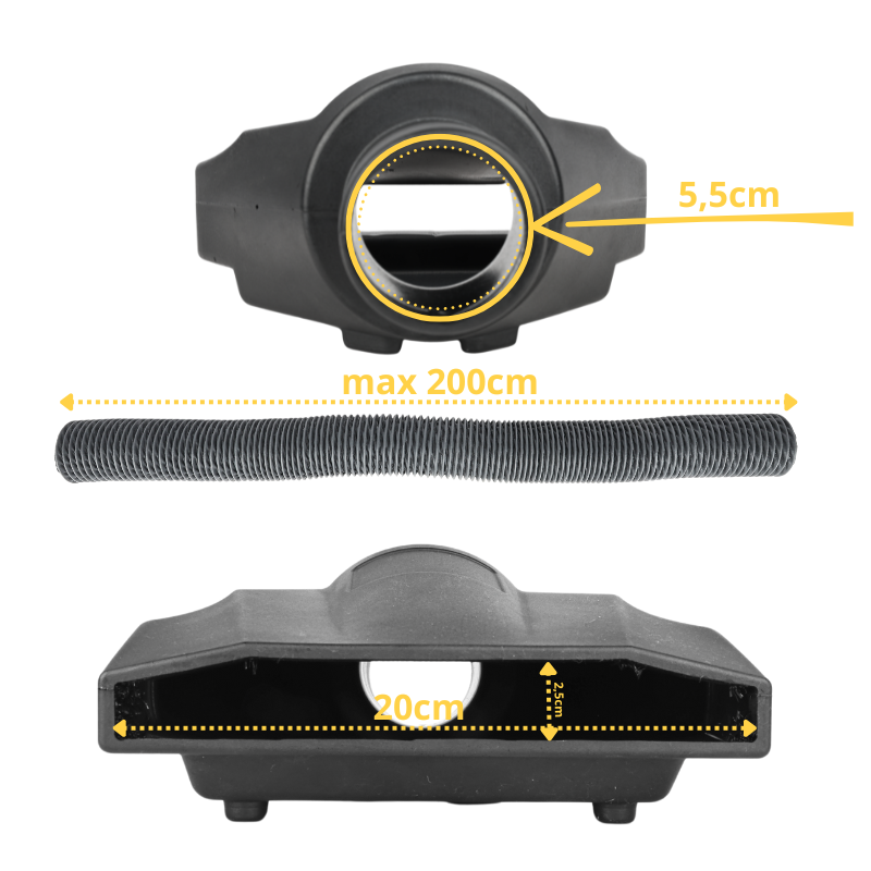 Light4Me ICE LOW FOG 3500W - Wytwornica ciężkiego dymu na suchy lód