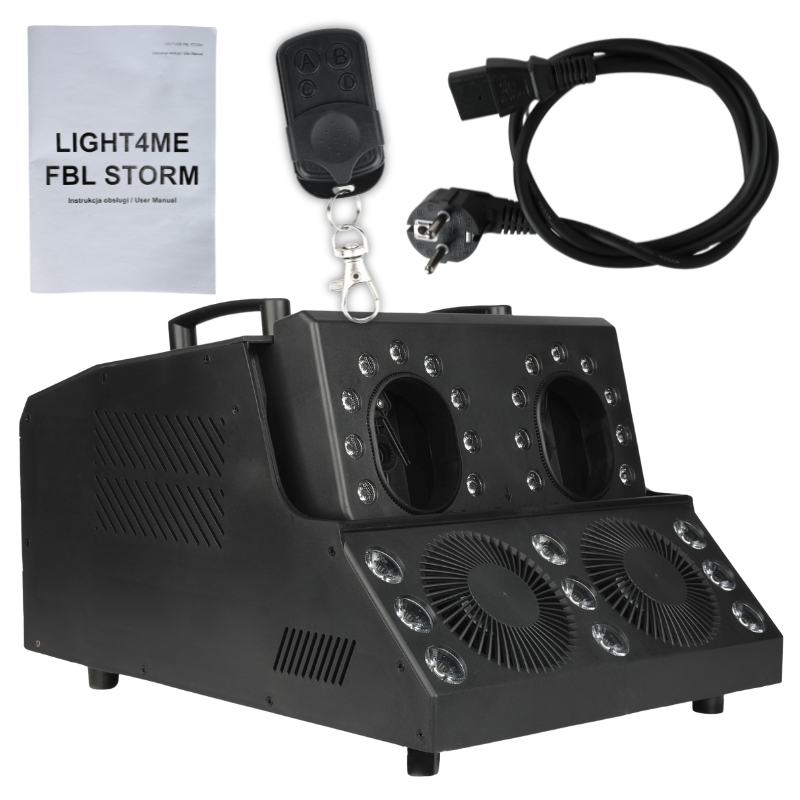 Light4Me FBL STORM - Wytwornica dymu i baniek