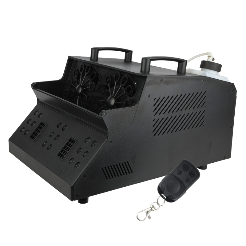 Light4Me FOG DOUBLE BUBBLE - Wytwornica dymu i baniek