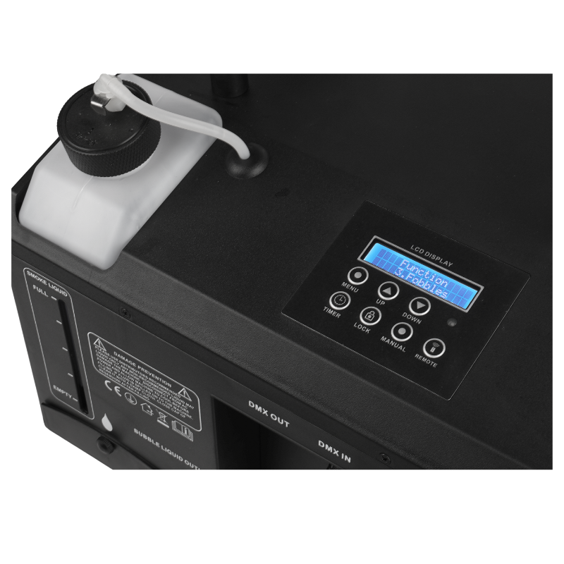 Light4Me FOG DOUBLE BUBBLE - Wytwornica dymu i baniek