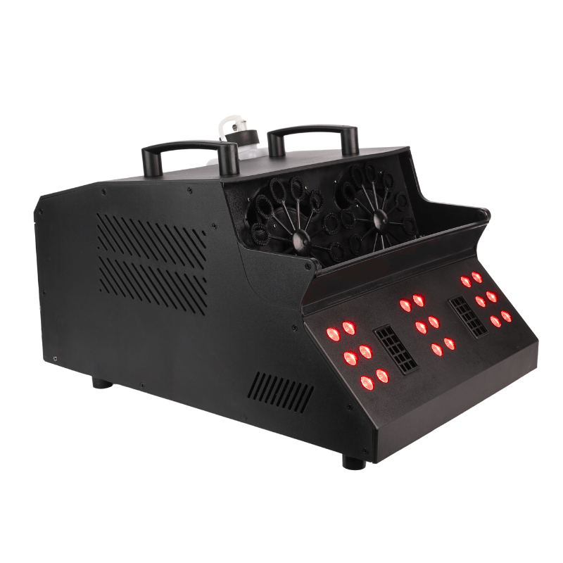 Light4Me FOG DOUBLE BUBBLE - Wytwornica dymu i baniek