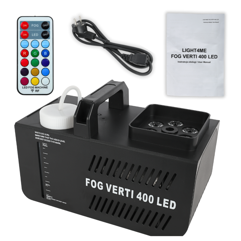 Light4Me FOG VERTI 400 LED - Wytwornica dymu pionowego