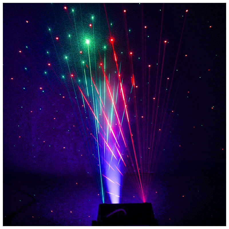 Light4Me FOG LASER - Wytwornica dymu z efektem lasera LED