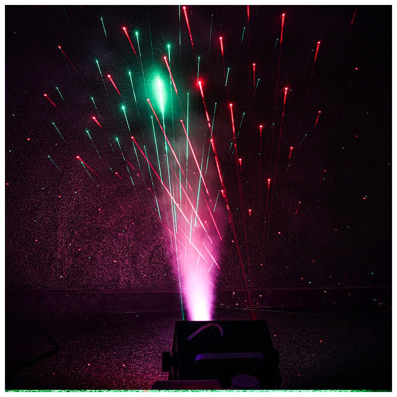 Light4Me FOG LASER - Wytwornica dymu z efektem lasera LED