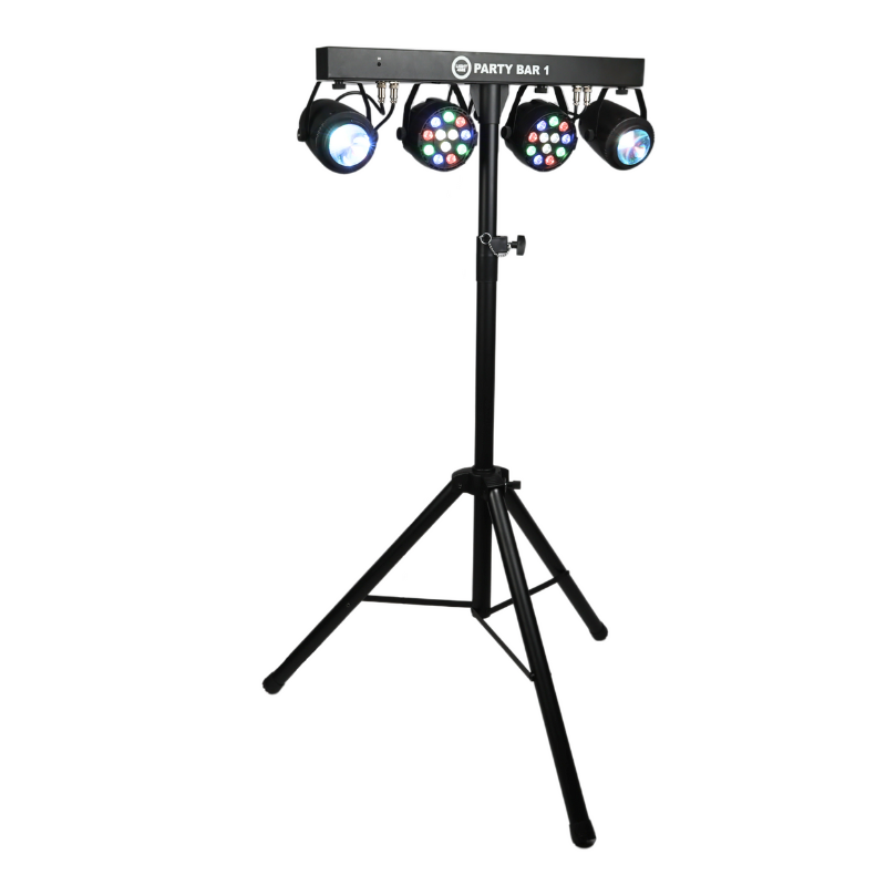 Light4Me PARTY BAR 1 - Zestaw oświetleniowy multiefekt świetlny Par Flower
