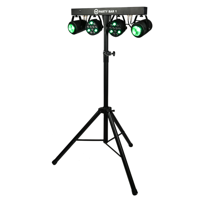 Light4Me PARTY BAR 1 - Zestaw oświetleniowy multiefekt świetlny Par Flower