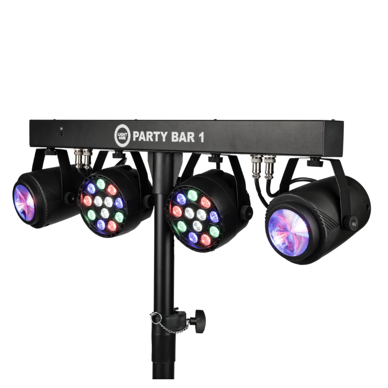 Light4Me PARTY BAR 1 - Zestaw oświetleniowy multiefekt świetlny Par Flower