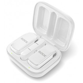RODE Wireless Micro USB-C Biały -  cyfrowy system bezprzewodowy - 1 - Zestawy bezprzewodowe - Biały 2-kanałowy cyfrowy system be