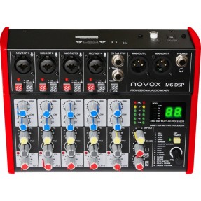 Novox M6 DSP MKII - mikser audio