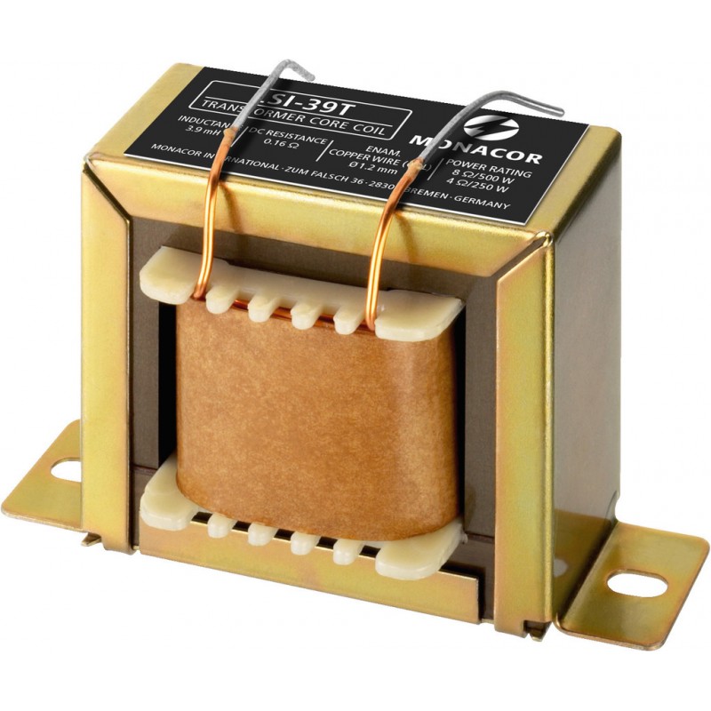 Monacor LSI-39T Cewka głośnikowa na rdzeniu transformatorowym, 3.9mH